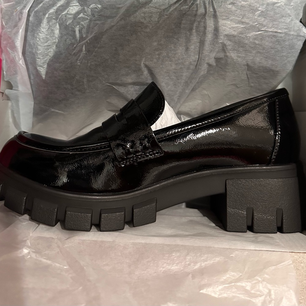 Corky’s Black Patent Loafer